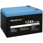 Qoltec 53701 LiFePO4 12,8 V 12 Ah 153,6 Wh BMS – Zboží Živě