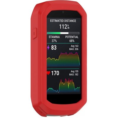 Accure silikonový obal na GPS cyklonavigaci Garmin Edge 1050 - červený | Zboží Auto