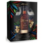 Ron Zacapa Centenario Solera Gran Reserva Rum 23y 40% 0,7 l (dárkové balení 2 sklenice) – Hledejceny.cz