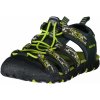Dětské trekové boty Sam 73 chlapecké sandále RHYS BF zelená