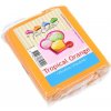 Potahovací hmota a marcipán FunCakes oranžový rolovaný Fondant Tropical Orange barevný Fondán 250 g