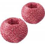 Provázek na pečení 2 x 60 m - červenobílý / 2 ks Westmark – Zboží Dáma