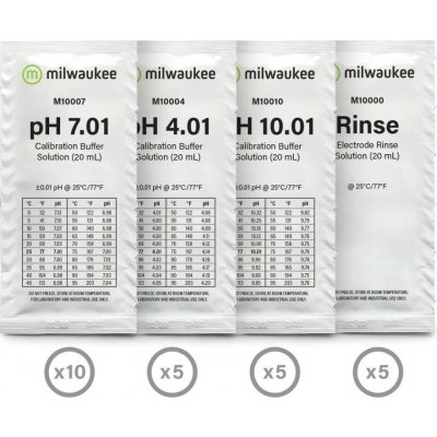 Milwaukee FRESH-START Kit pro pH metry a testery – Zbozi.Blesk.cz