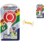 Toys Policejní plácačka semafor 23cm na baterie se světlem na kartě – Zboží Dáma