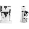 Set domácích spotřebičů Set Rancilio Silvia PRO X + Rocket Espresso SUPER FAUSTO