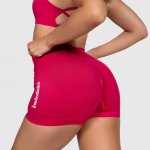 Iron Aesthetics Sportovní kraťasy Shape červené – Sleviste.cz