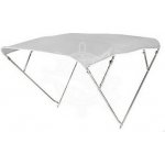 OSCULATI DEPTH Bimini 4 ramenní bílé - nerez, šířka 200/210 cm – Hledejceny.cz