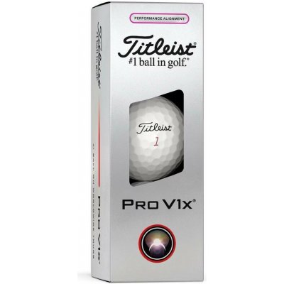 Titleist PRO V1x Performance Alignment bílo/růžové 3 ks – Hledejceny.cz