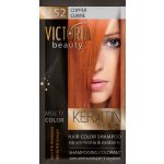 Victoria Beauty Keratin Therapy tónovací šampón na vlasy V 52 Copper 4-8 umytí – Sleviste.cz