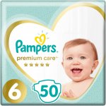 Pampers Premium Care 6 50 ks – Sleviste.cz