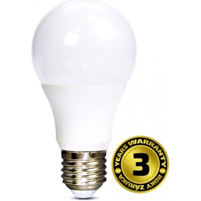 Solight LED žárovka klasický tvar 7W E27 3000K 520lm úhel 270° WZ504 – Zboží Mobilmania