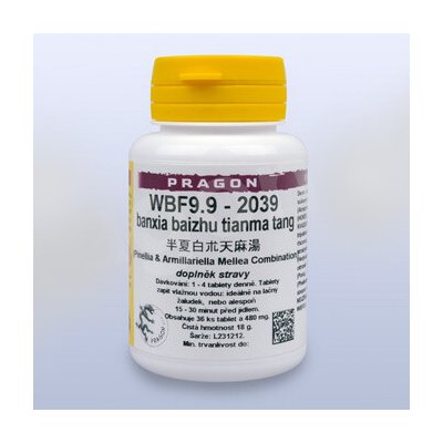 Pragon WBF9.9-2039 banxia baizhu tianma tang 36 tablet – Hledejceny.cz