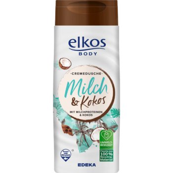 Elkos sprchový gel mléko a kokos 300 ml