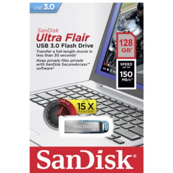 SanDisk Cruzer Ultra Flair 128GB SDCZ73-128G-G46B