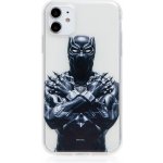 Pouzdro AppleMix MARVEL Apple iPhone 5 / 5S / SE - černé Panther - gumové - průhledné – Zbozi.Blesk.cz