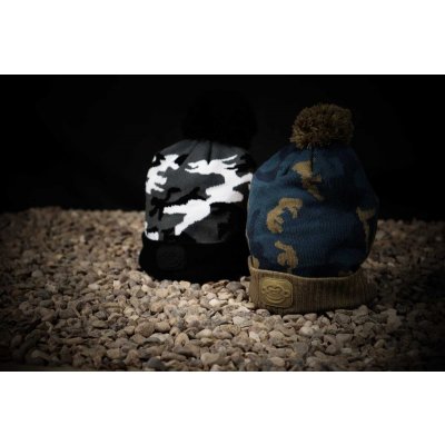 RidgeMonkey kulich Camo Bobble Hat černý – Hledejceny.cz