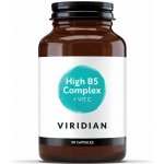 Viridiannutrition High Five B5 B Complex + vitamín C with Magnesium Ascorbate 90 kapslí – Hledejceny.cz