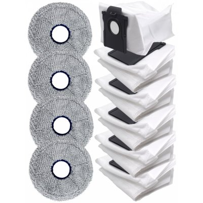 ES Parts DREAME D30 Ultra Robot Vacuum textilní sáčky a mopy 6+4ks – Zboží Mobilmania