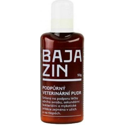 BAJAZIN Pudr s aplikátorem pro psy kočky králíky i hlodavce 50 g – HobbyKompas.cz