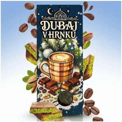 LIPOO DUBAJ V HRNKU S PŘÍCHUTÍ DUBAJSKÉ ČOKOLÁDY zrnková 40 g – Hledejceny.cz
