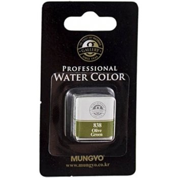 Mungyo Akvarelová barva olive green 838