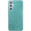 Pouzdro a kryt na mobilní telefon Samsung Protemio 75621 Glitter ochranný obal Samsung Galaxy A15 / A15 5G zelený