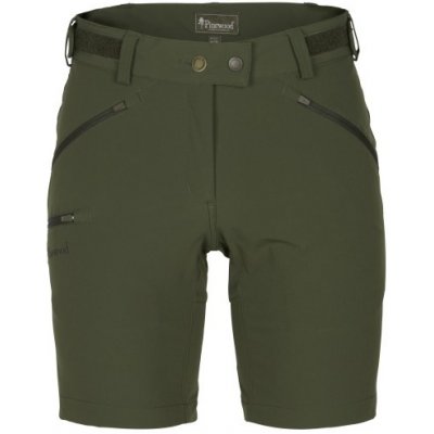 Šortky Pinewood Abisko Light Stretch Ladies Moss Green C34 – Zboží Mobilmania