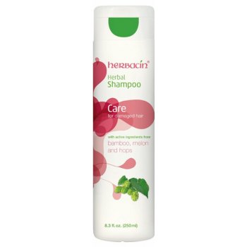 Herbacin Herbal šampon poškozené vlasy 250 ml