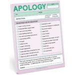 Knock Knock Apology Nifty Note Pastel Version – Hledejceny.cz