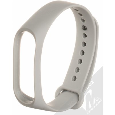 Maikes Color Strap řemínek Xiaomi Mi Band 3, Xiaomi Mi Band 4 šedý 27602 – Zbozi.Blesk.cz