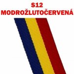 Stuha modro-žluto-červená – Zboží Dáma
