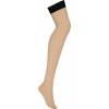 Dámské erotické punčochy Obsessive Silonky obsessive s 814 stocking, černá