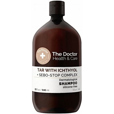 The Doctor Tar with Ichthyol + Sebo-Stop Complex Shampoo Dermatological 946 ml – Zboží Mobilmania