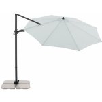 DERBY DX 335 cm zahradní slunečník s boční nohou světle šedá – Hledejceny.cz