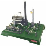 Wilesco Parní stroj s dílenským vybaveníma lampou D161 33,5x42x28 cm – Zboží Dáma
