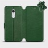 Pouzdro Mobiwear Luxusní flip Xiaomi Redmi Note 4 Global kožené Zelené
