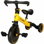 KIK Trike Fix Mini běžecká 3v1 s pedály žlutá KX5377 1 – Hledejceny.cz