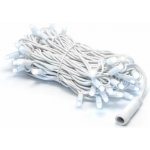 DECOLED Easy Fix LED světelný řetěz, kontura, 5 m, venkovní, ledově bílá s FLASH, 60 diod, bílý kabel, IP67 – Hledejceny.cz