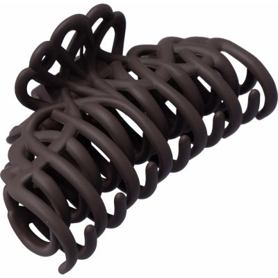 Biju Spona do vlasů - skřipec tmavě hnědé barvy 8000912-4 – Zboží Mobilmania