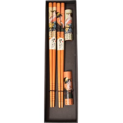 Oriental Set hůlek s podložkami pro dva – Zboží Dáma