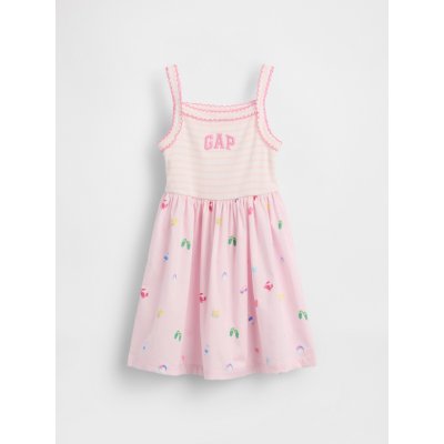 GAP Baby šaty s logem Růžová – Zboží Dáma