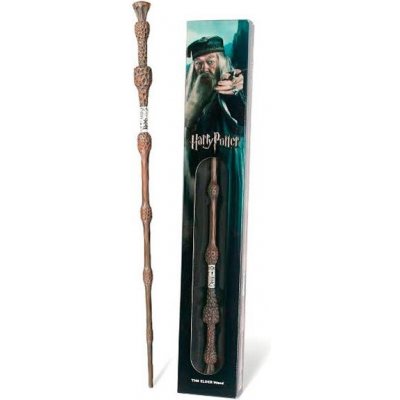 Wizarding World Harry Potter sběratelská pryskyřicová hůlka Albuse Brumbála 40 cm