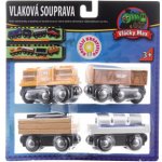 Maxim Nákladní souprava s bílou lokomotivou – Sleviste.cz