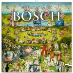 NOTIQUE Poznámkový Hieronymus Bosch 30 x 30 cm 2026 – Zboží Mobilmania