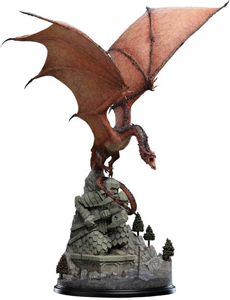 Smaug the Fire-Drake Statue The Hobbit Limited Edition