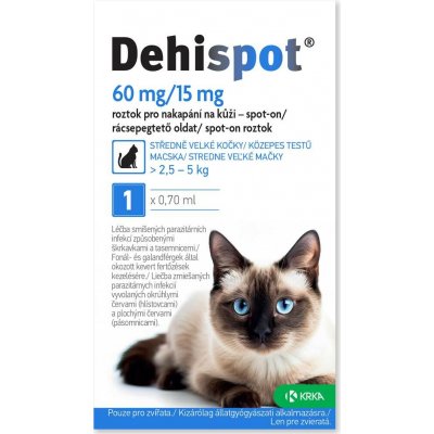 Dehispot 60mg/15mg spot-on 1 x 0,70 ml – Zboží Dáma