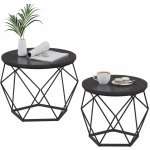 Houseland Vasagle Elezi černá 2 ks – Hledejceny.cz