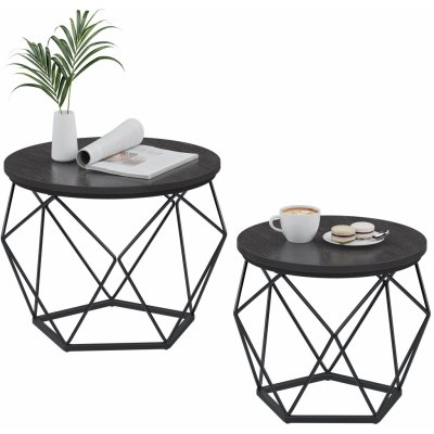 Houseland Vasagle Elezi černá 2 ks – Hledejceny.cz