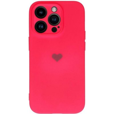 Pouzdro Vennus Valentýnské Heart iPhone 13 Pro Max - fuchsiové