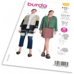 Střih Burda 5931 - Rovný kabát, sako, oversized – Zboží Dáma